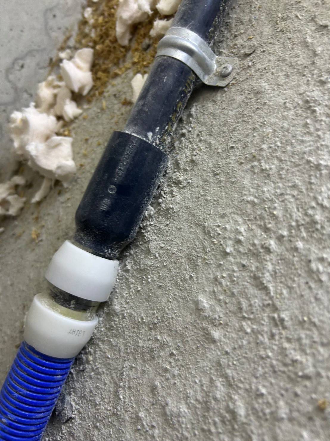 配管接続・仕上げ